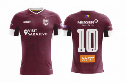 SFK - Takmičarski dres bordo 2021/22