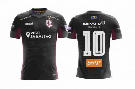 SFK - Takmičarski dres crni 2021/22